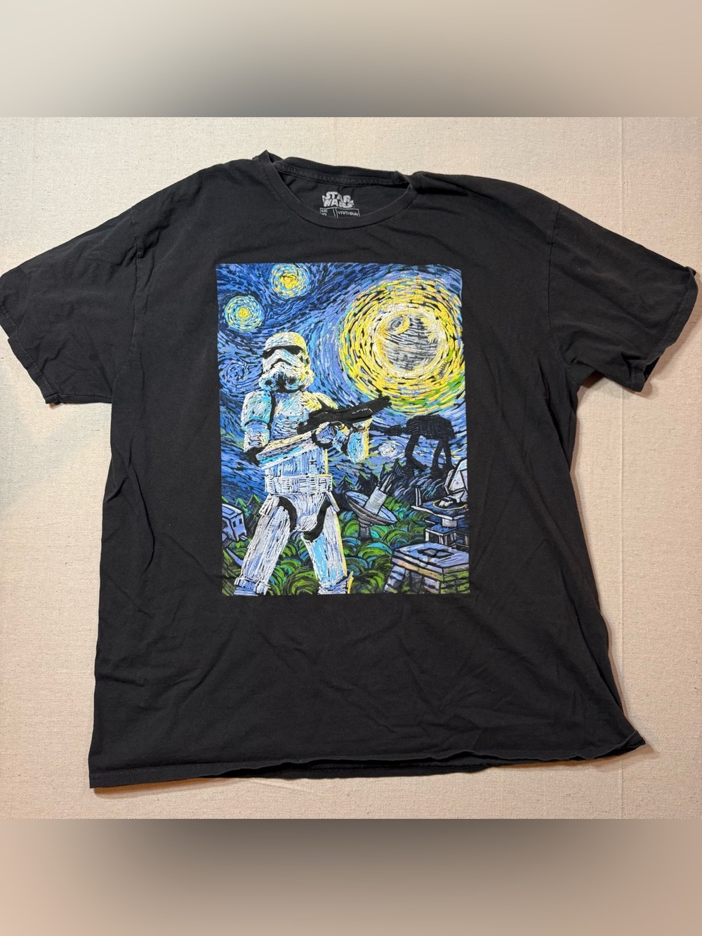 Star Wars x Starry Night tee